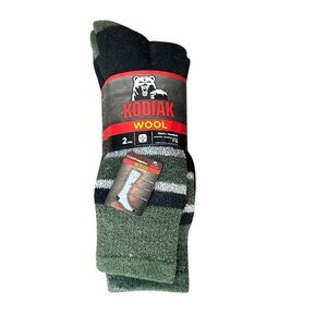 Kodiak Wool Men’s Socks Size 7-12 NEW